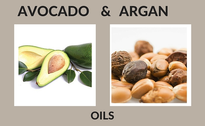 Avocado and Argan Natural Ingredients for Skin Care